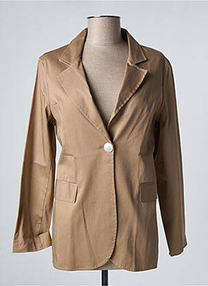 Blazer fausses poches beige NINATI femme