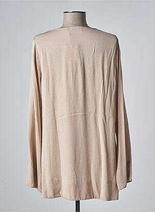 Blouse manches longues manches longues beige SACK'S femme