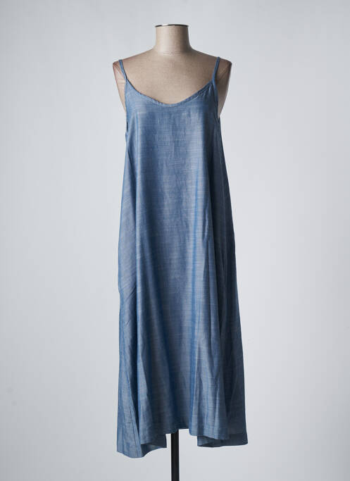 Robe longue bleu SKFK pour femme