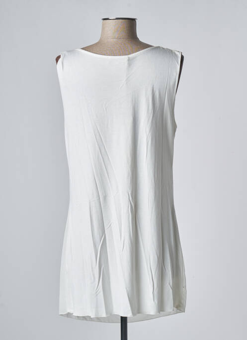 Tunique sans manche blanc JUST BE pour femme