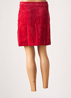 Jupe courte poches rouge BANANA MOON femme