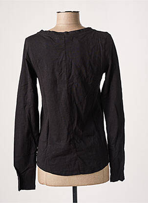 Top stretch manches longues noir BANANA MOON femme