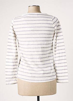T-shirt manches longues manches longues gris BANANA MOON femme