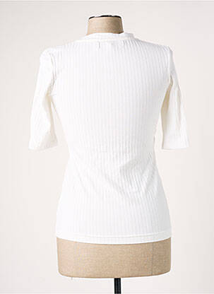 T-shirt stretch manches courtes beige BANANA MOON femme