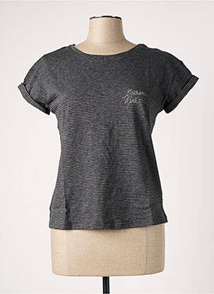 T-shirt gris BANANA MOON pour femme