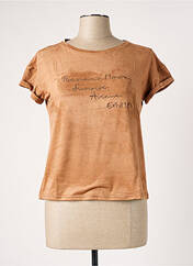T-shirt marron BANANA MOON pour femme seconde vue