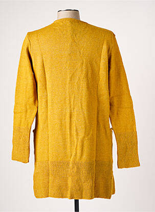 Gilet manches longues stretch jaune BANANA MOON femme