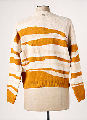 Pull stretch manches longues beige BANANA MOON femme