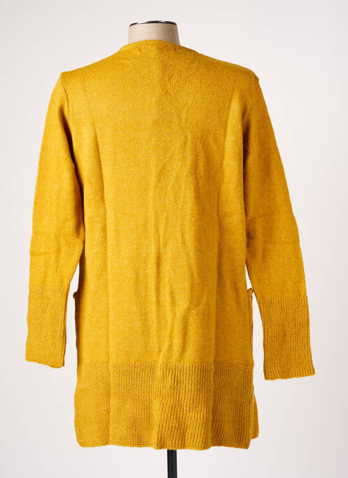 Gilet manches longues jaune BANANA MOON pour femme