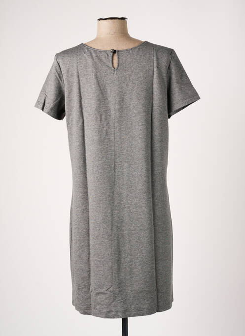 Robe mi-longue gris BANANA MOON pour femme