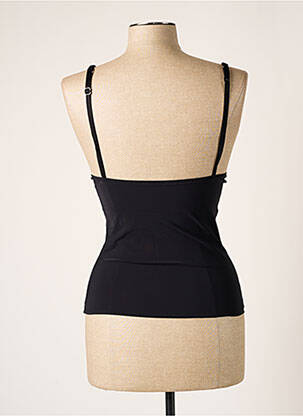 Top/caraco tissage satiné noir BANANA MOON femme