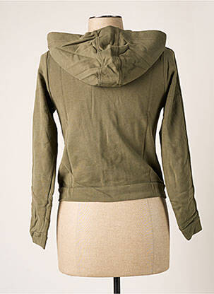 Veste casual col rond vert BANANA MOON femme
