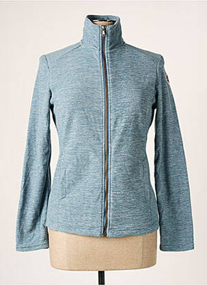 Polaire coupe cintrée bleu BANANA MOON femme