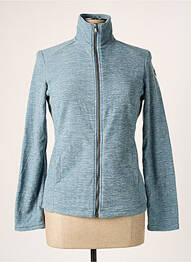 Polaire coupe cintrée bleu BANANA MOON femme