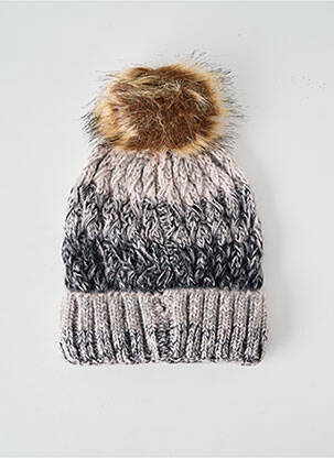 Bonnet fourrure synthétique rose BANANA MOON femme