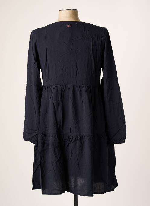 Robe mi-longue bleu BANANA MOON pour femme