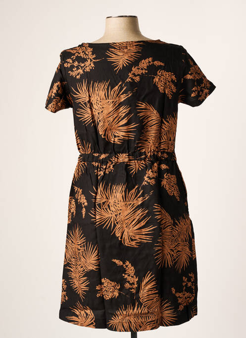 Robe mi-longue noir BANANA MOON femme