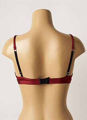 Soutien-gorge sans armature haut soutien-gorge avec mousse de rembourrage amovible rouge BANANA MOON femme
