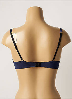 Soutien-gorge effet matière satinée haut soutien-gorge push-up bleu BANANA MOON femme