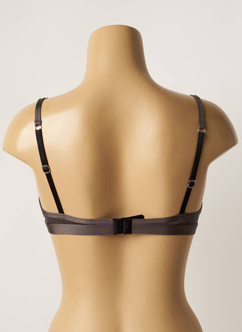 Soutien-gorge sans armature haut soutien-gorge avec mousse de rembourrage amovible gris BANANA MOON femme