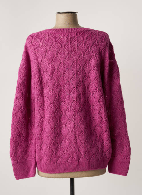 Gilet manches longues violet BANANA MOON pour femme