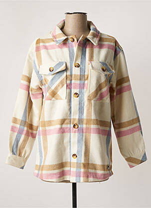 Veste casual coupe droite beige BANANA MOON femme
