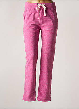Jogging poches taille normale rose BANANA MOON femme