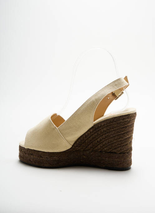 Espadrilles beige CASTANER pour femme