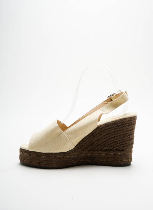 Espadrilles beige CASTANER pour femme