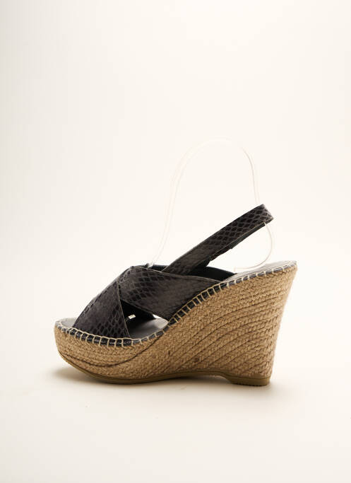 Espadrilles gris LORMY pour femme
