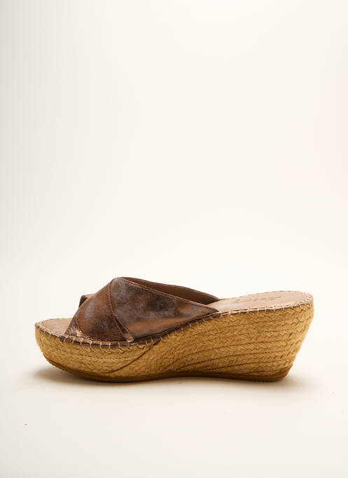 Espadrilles marron LORMY pour femme