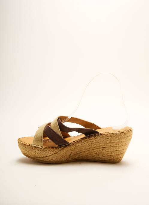 Espadrilles marron LORMY pour femme