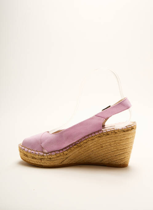 Espadrilles violet LORMY pour femme