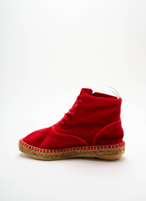 Espadrilles rouge LORMY pour femme