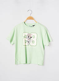 T-shirt coupe droite manches courtes vert TIFFOSI fille