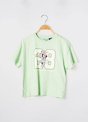 T-shirt coupe droite manches courtes vert TIFFOSI fille
