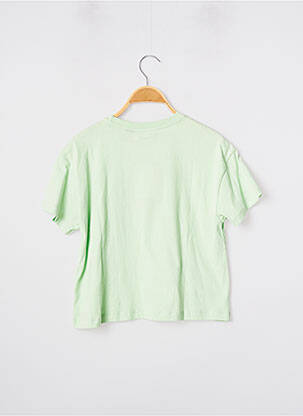 T-shirt coupe droite manches courtes vert TIFFOSI fille