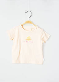 T-shirt coupe droite manches courtes rose NOPPIES fille