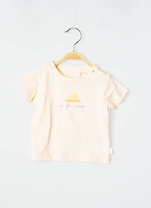 T-shirt coupe droite manches courtes rose NOPPIES fille