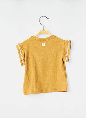 T-shirt stretch manches courtes beige TIFFOSI fille
