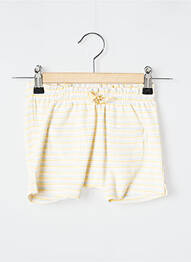 Short stretch taille froncée jaune NOPPIES fille