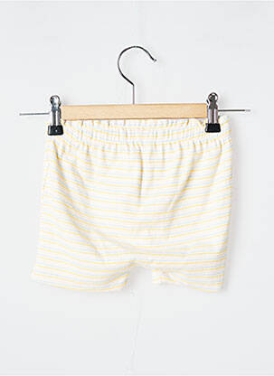 Short stretch taille froncée jaune NOPPIES fille