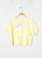 T-shirt jaune TIFFOSI pour fille seconde vue