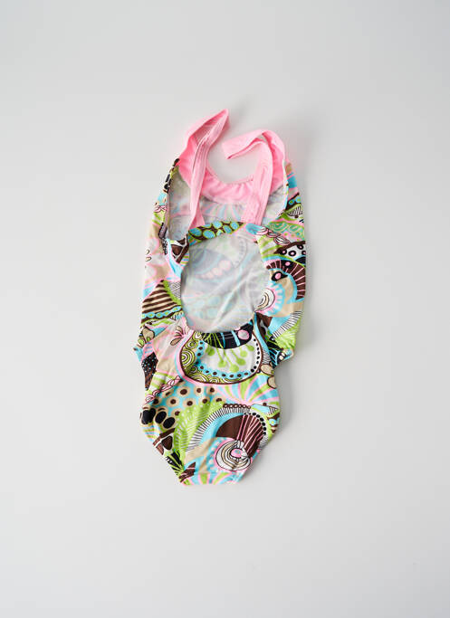 Maillot de bain 1 pièce vert PRINCESSE ILOU pour fille