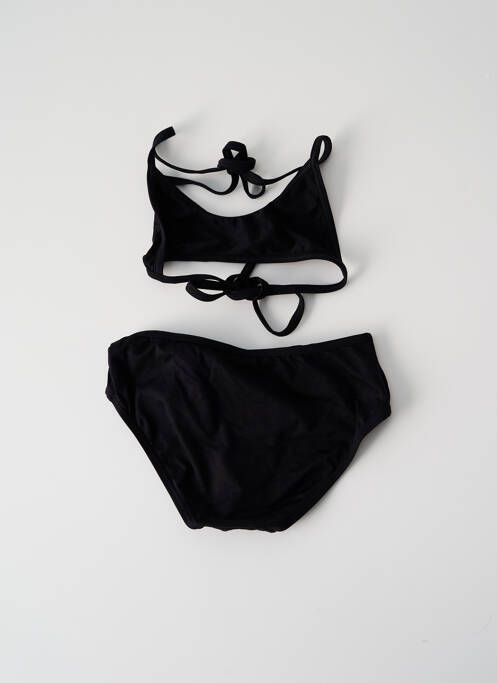 Maillot de bain 2 pièces noir PRINCESSE ILOU pour fille