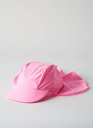 Casquette tissage jersey rose REIMA fille
