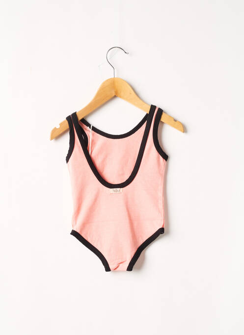 Body lingerie orange BUHO pour fille