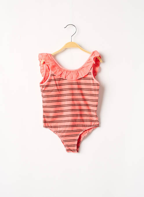 Body lingerie orange BUHO pour fille