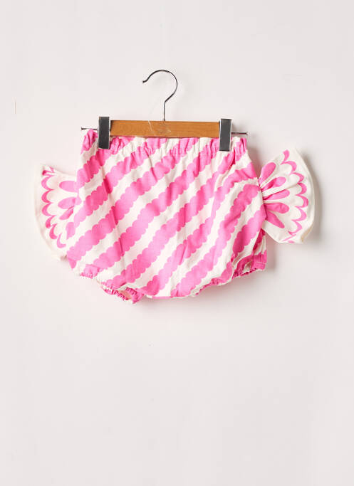 Short rose CANDY BLOOMER pour fille