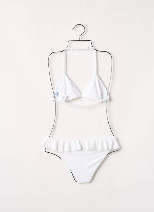 Maillot de bain 2 pièces blanc MAYORAL pour fille
